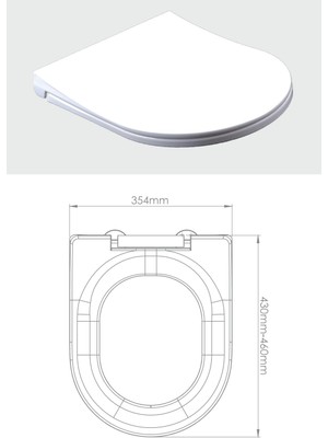 Hp Thermoplast Yavaş Kapanan Klozet Kapağı