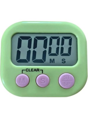 Hubstein Dijital Ekranlı Alarmlı Mıknatıslı Mutfak Zamanlayıcı Fırın Timer