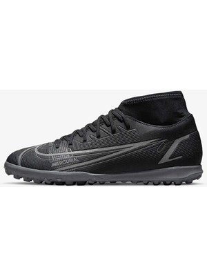 Nike Superfly 8 Club Tf Soccer Shoes Siyah Halı Saha Ayakkabısı