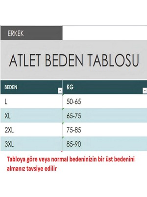 Emr Erkek Atlet 6'lı