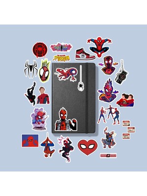 Sticker Spiderman, Örümcek Adam Sticker Paketi / Bullet Journal Defter Çıkartma Ajanda Laptop Etiket