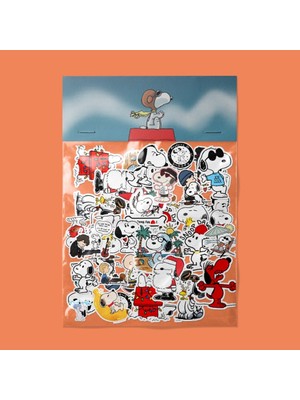 Sticker Snoopy Sticker Paketi /bullet Journal Defter Çıkartma Ajanda Laptop Etiket