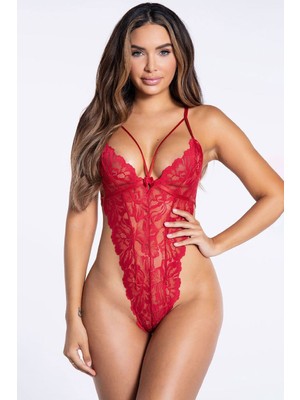 Tcb Kadın Ip Detaylı Şık Bodysuit Kadın Fantazi Takım Iç Giyim Kadın Bodysuit 3048.1364.