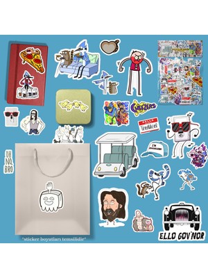 Sticker Regular Show, Sürekli Dizi Sticker Paketi/ Bullet Journal Defter Çıkartma Ajanda Laptop Etiket