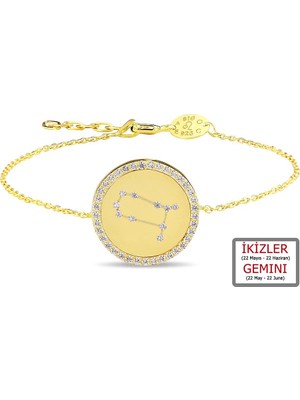 Kuyumcudükkanı Kuyumcudukkanı Zirkontaşlı"ikizler Burcu"bileklik