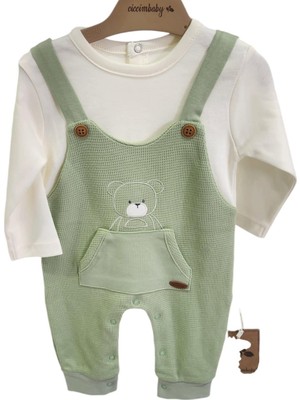 Cicim Baby  Salopet Bear Hugs Yeşil