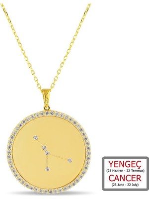 Kuyumcudükkanı Kuyumcudukkanı Zirkontaşlı"yengeç Burcu"kolye