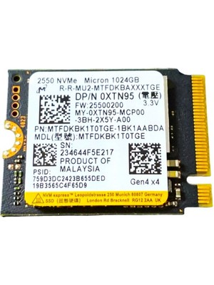 Micron 1 TB SSD Solid State Drive ve Fiyatları - Hepsiburada.com