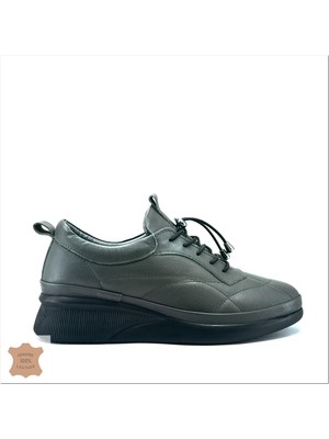 Janestt Janestt Kadın Soft Deri Ortapedik Taban Sneaker 145-14-123