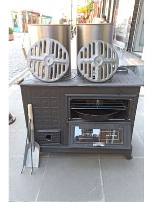 Vav Mühendislik Kovalı Fırınlı Önden Delikli Kömür Odun Maşinga ve Kuzine Modeli