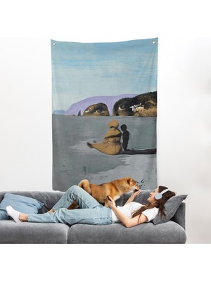 Harita Sepeti Salvador Dali - Adolescence Duvar ÖRTÜSÜ-7391