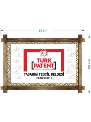 Dropcek Mescidi Nebevi LED Işıklı Rustik Kanvas Tablo B