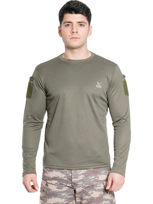 Vogel Tactical Bisiklet Yaka Uzun Kollu Taktik/outdoor Tişört