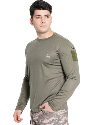 Vogel Tactical Bisiklet Yaka Uzun Kollu Taktik/outdoor Tişört