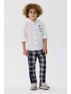 Beverly Hills Polo Club  Erkek Çocuk Beyaz Gömlek