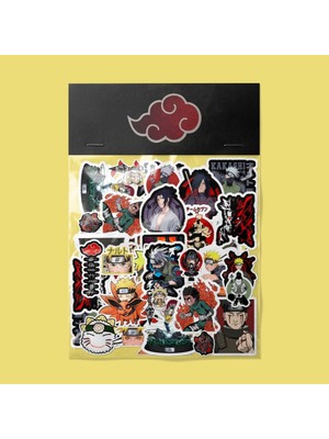 Sticker Naruto Sticker Paketi / Bullet Journal Defter Çıkartma Ajanda Laptop Etiket