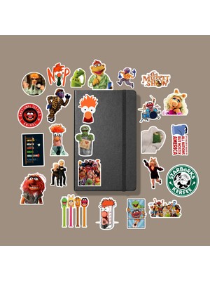 Sticker The Muppets Sticker Paketi /bullet Journal Defter Çıkartma Ajanda Laptop Etiket