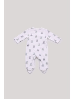 Layette Bg Store Erkek Bebek Desenli Tulum