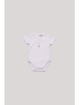 Layette Erkek Bebek Ekru Body