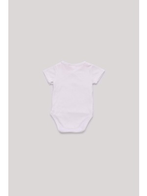 Layette Erkek Bebek Ekru Body