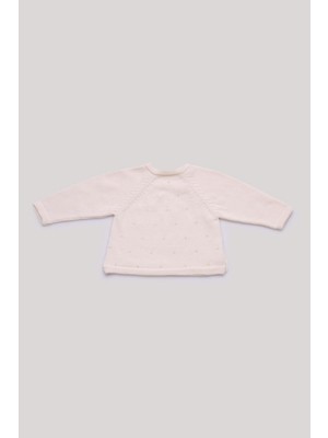 Layette  Erkek Bebek Ekru Kazak