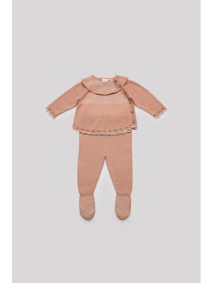 Layette Bg Store Kız Bebek Pembe Tulum