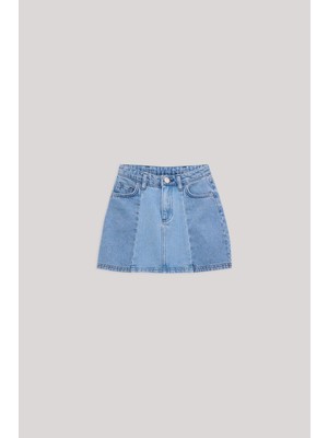 Beverly Hills Polo Club Kız Çocuk Denim Etek