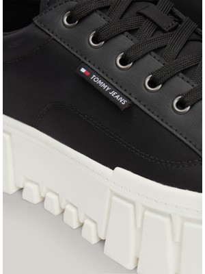 Tommy Hilfiger Siyah Kadın Sneaker En0En02569Bds