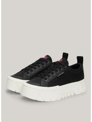 Tommy Hilfiger Siyah Kadın Sneaker En0En02569Bds