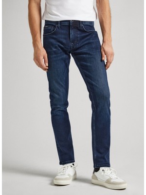 Pepe Jeans Normal Bel Slim Fit Erkek Denim Pantolon PM207389XW8-000 Slım Gymdıgo Jeans