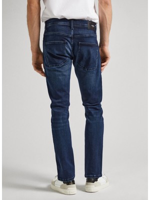 Pepe Jeans Normal Bel Slim Fit Erkek Denim Pantolon PM207389XW8-000 Slım Gymdıgo Jeans