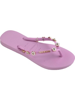 Havaianas Lila Kadın Plaj Terliği Terlik Slım