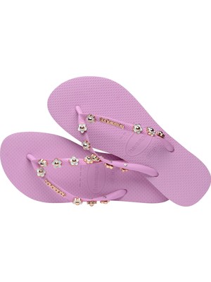 Havaianas Lila Kadın Plaj Terliği Terlik Slım