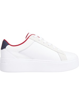 Tommy Hilfiger Beyaz Kadın Sneaker Fw0Fw08210Ybs