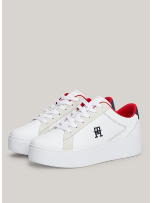 Tommy Hilfiger Beyaz Kadın Sneaker Fw0Fw08210Ybs