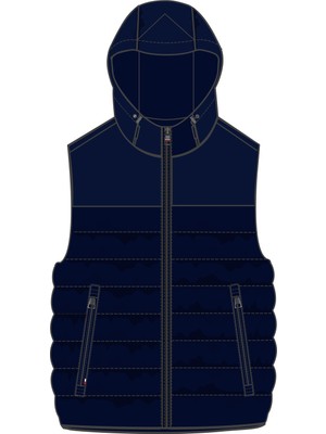 Tommy Hilfiger Mavi Erkek Yelek MW0MW36320DW5