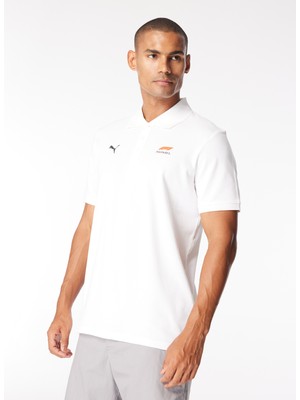 Puma Düz Beyaz Erkek Polo T-Shirt 62641702 F1 Polo