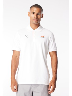 Puma Düz Beyaz Erkek Polo T-Shirt 62641702 F1 Polo