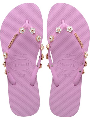 Havaianas Lila Kadın Plaj Terliği Terlik Slım