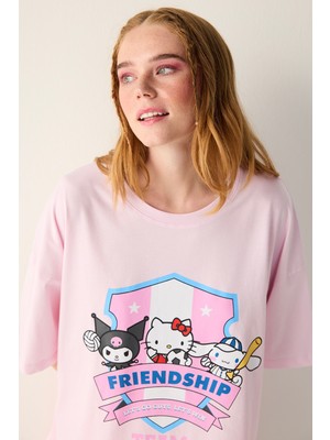 Penti Sanrio Striped Çok Renkli Pantolon Pijama Takımı