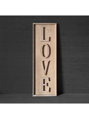 Altınyapı Hobi Market Love Pano Tahtası Mdf