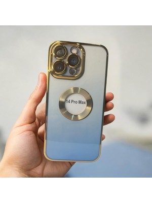 Bu Meydan IPHONE 14 Pro  Max Magsafe Özellikli  Lens Korumalı Silikon Telefon Kılıfı