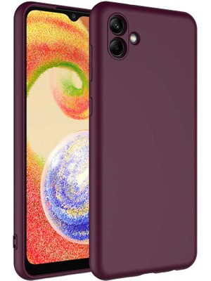 ZORE Samsung Galaxy A04 Kılıf Mara Lansman Kapak-Koyu Mor