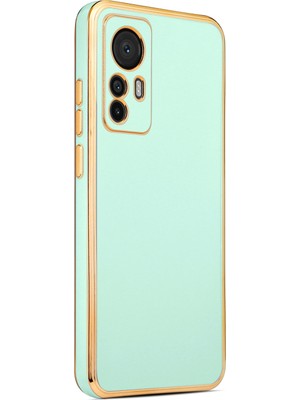 ZORE Xiaomi Mi 12T Kılıf Bark Kapak-Açık Yeşil