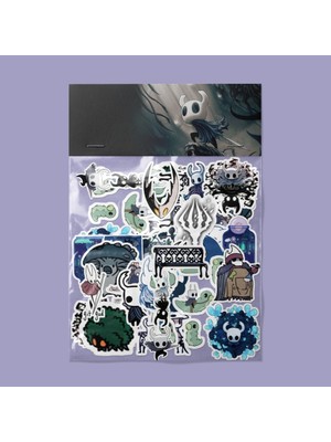 Sticker Hollow Knight Sticker Paketi / Bullet Journal Defter Çıkartma Ajanda Laptop Etiket