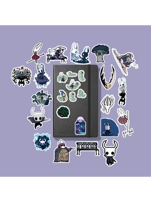 Sticker Hollow Knight Sticker Paketi / Bullet Journal Defter Çıkartma Ajanda Laptop Etiket