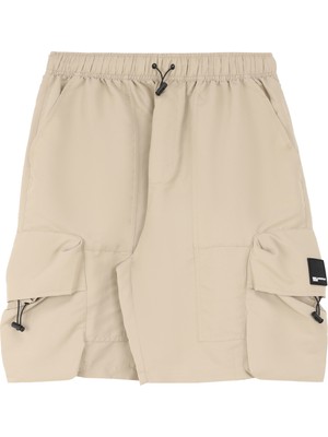 Karl Lagerfeld Bej Erkek Kargo Şort 241D1001_KLJ Utılıty Cargo Short