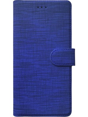 Adige Huawei Mate 20 Lite Kılıf Cüzdan Kapaklı Kartlıklı Kumaş