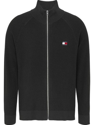 Tommy Hilfiger Erkek Boğazlı Fermuarlı Sweatshirt