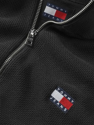 Tommy Hilfiger Erkek Boğazlı Fermuarlı Sweatshirt